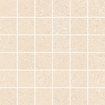 Alpha Mosaico Lipsi 40VA - Beige, Matt, 30x30cm, 8.20mm, Rectified