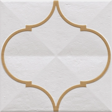 Etnia Oromo 3GD3 - Ocre, Brillo, 20x20cm, 7.40mm, Rectified