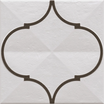 Etnia Oromo 3GD1 - Grafito, Brillo, 20x20cm, 7.40mm, Rectified