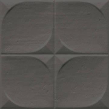 Etnia Sindhi 3461 - Antracita, Brillo, 13x13cm, 7.40mm, Rectified