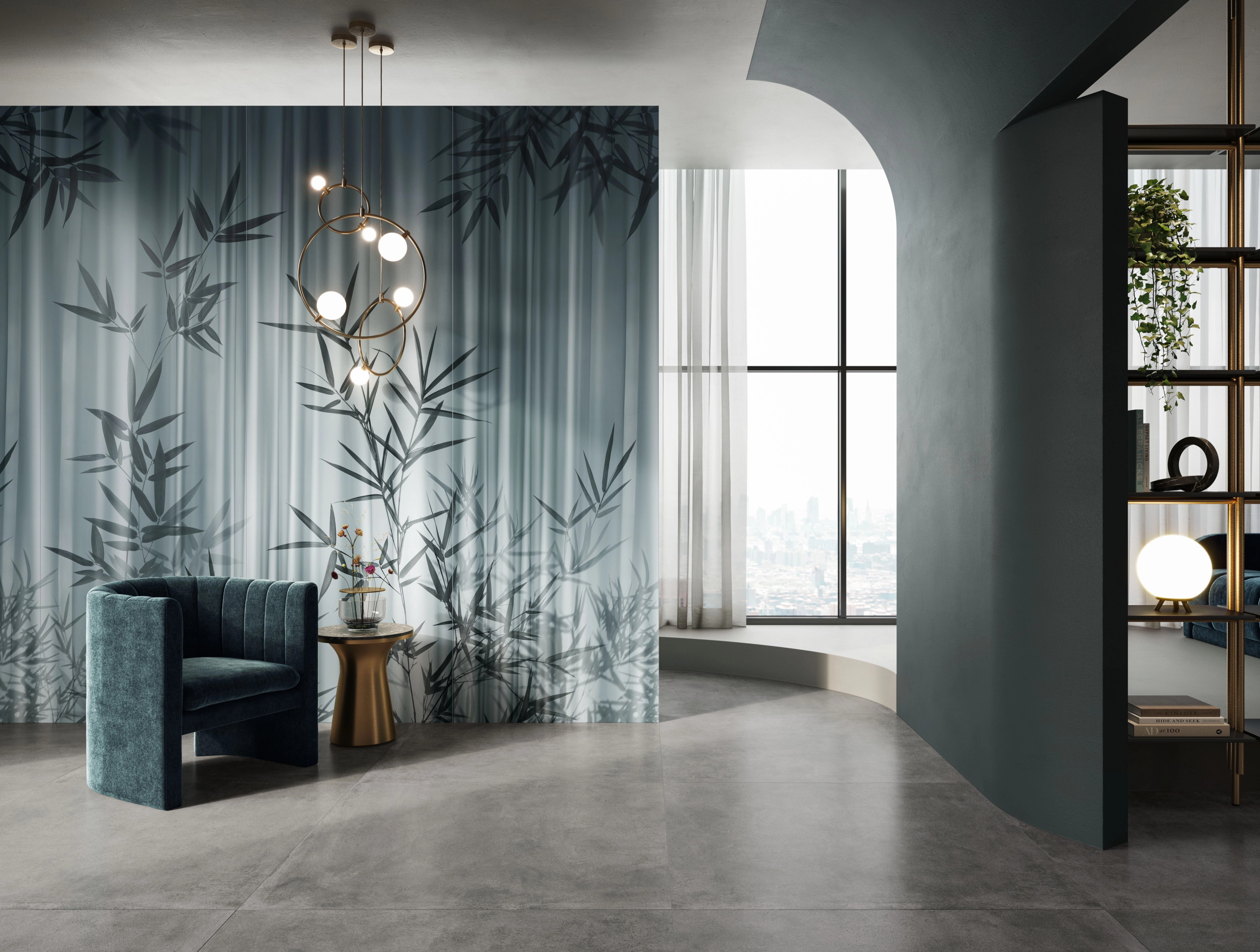 Cotto D'este Wonderwall, Stone; Wallpaper