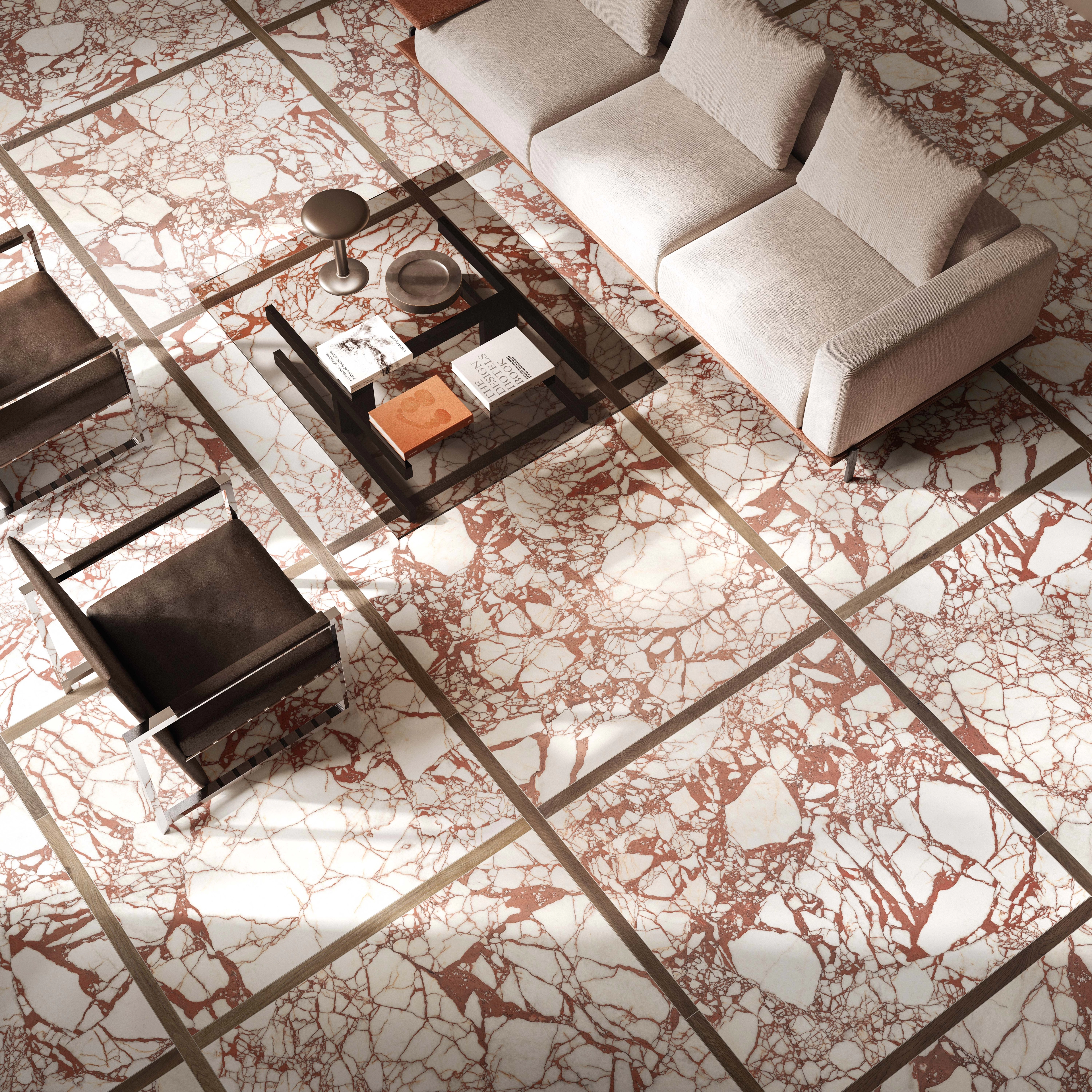 Flaviker Supreme Hedonism Calacatta Dante, Naturale, 120x120cm