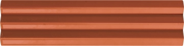 Abacus - 3d Orange, Naturale, 7.5x30cm, 16.00mm, not-rectified
