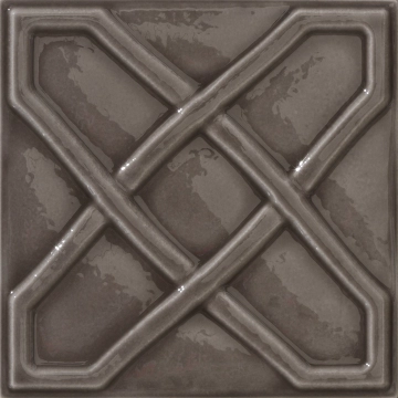 Chelsea Decoro Square 305N5 - Choco, Glossy, 15x15cm, 13.00mm, not-rectified
