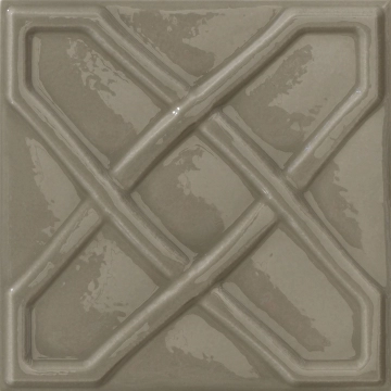 Chelsea Decoro Square 305N1 - Taupe, Glossy, 15x15cm, 13.00mm, not-rectified