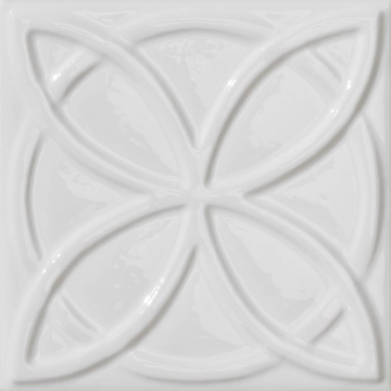Chelsea Decoro Circus 305M0 - White, Glossy, 15x15cm, 13.00mm, not-rectified