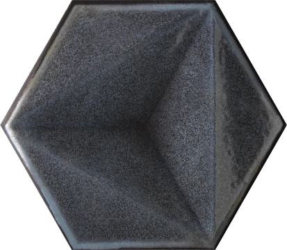 Karma Esagona 154114 - Fumo, Glossy, 14.8x17cm, 10.00mm, not-rectified