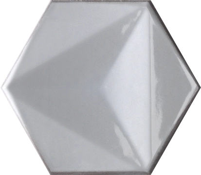 Karma Esagona 154110 - Bianco, Glossy, 14.8x17cm, 10.00mm, not-rectified