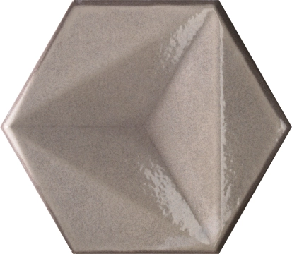 Karma Esagona 154112 - Ecru, Glossy, 14.8x17cm, 10.00mm, not-rectified