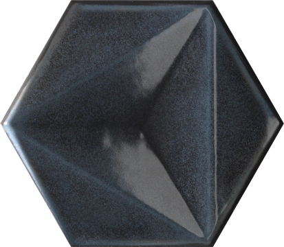 Karma Esagona 154115 - Grafite, Glossy, 14.8x17cm, 10.00mm, not-rectified