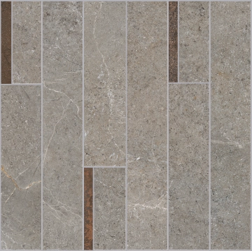 Noble Stone Mosaico Modulo 199135 - Taupe, Naturale, 30x30cm, 8.80mm, Rectified