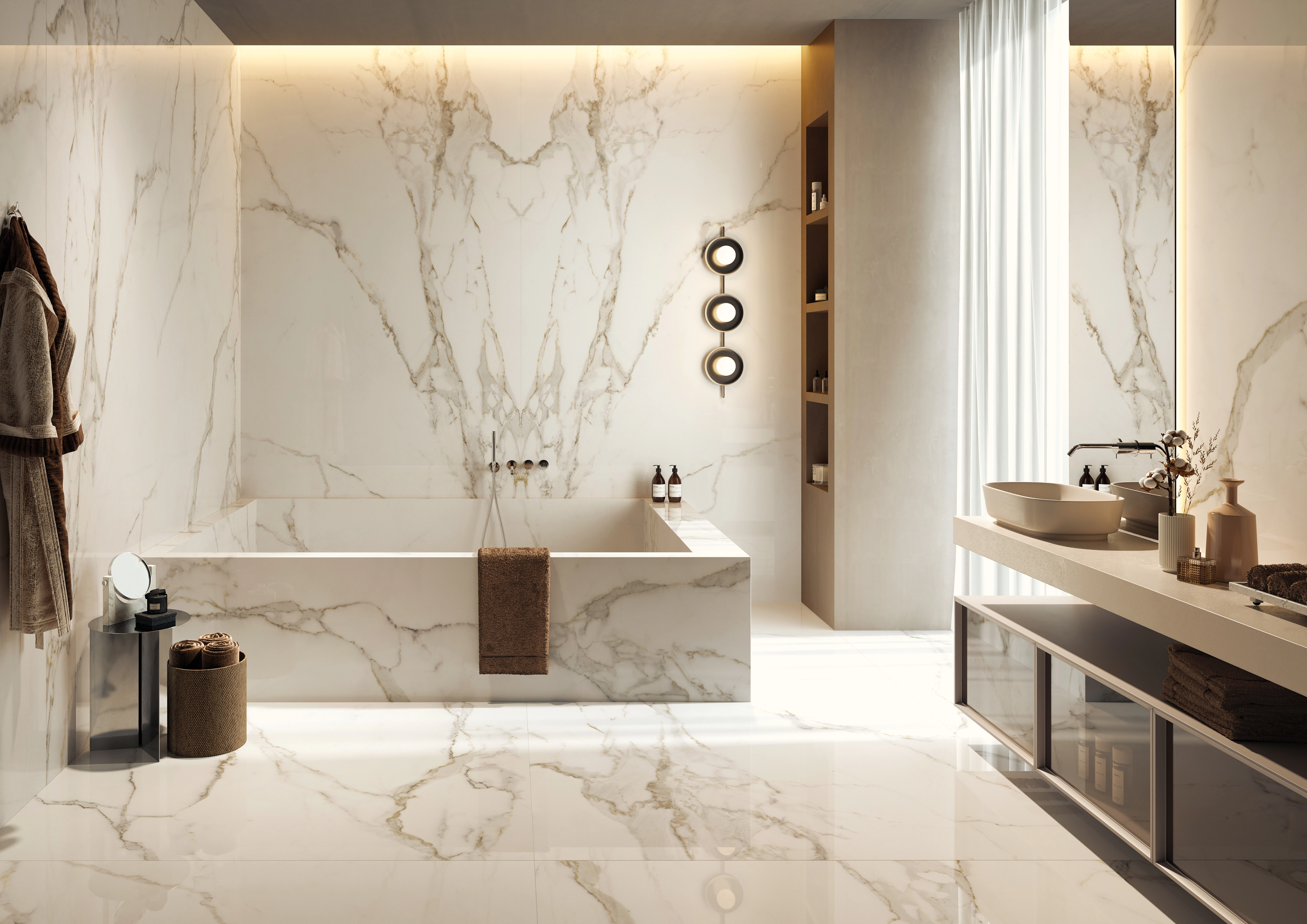 La Fabbrica Ava Calacatta Oro, Marble