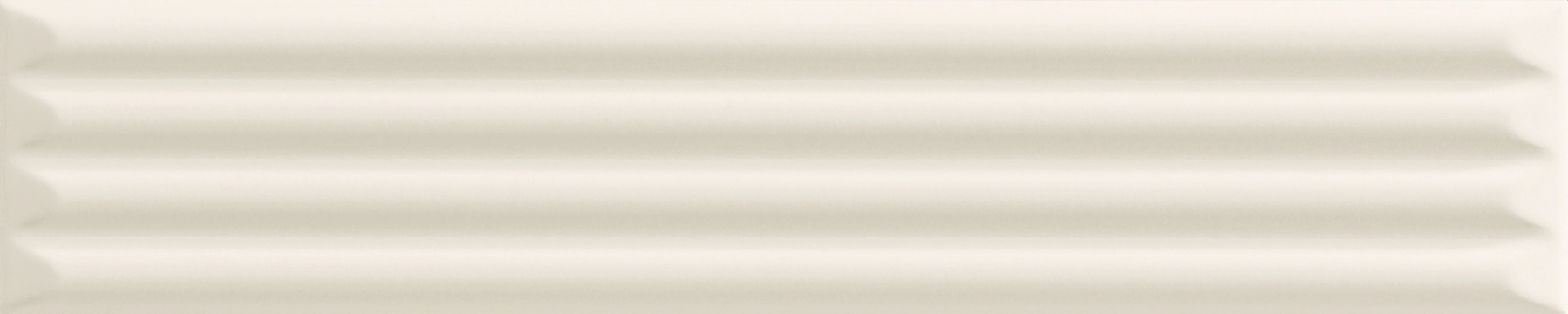 Up Cannettato 192134 - Bone, Glossy, 5x25cm, 15.00mm, Not rectified