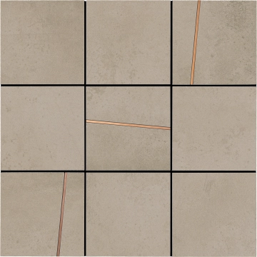 Hurban Quadrotto 177322 - Beige, Naturale, 30x30cm, 8.80mm, Rectified