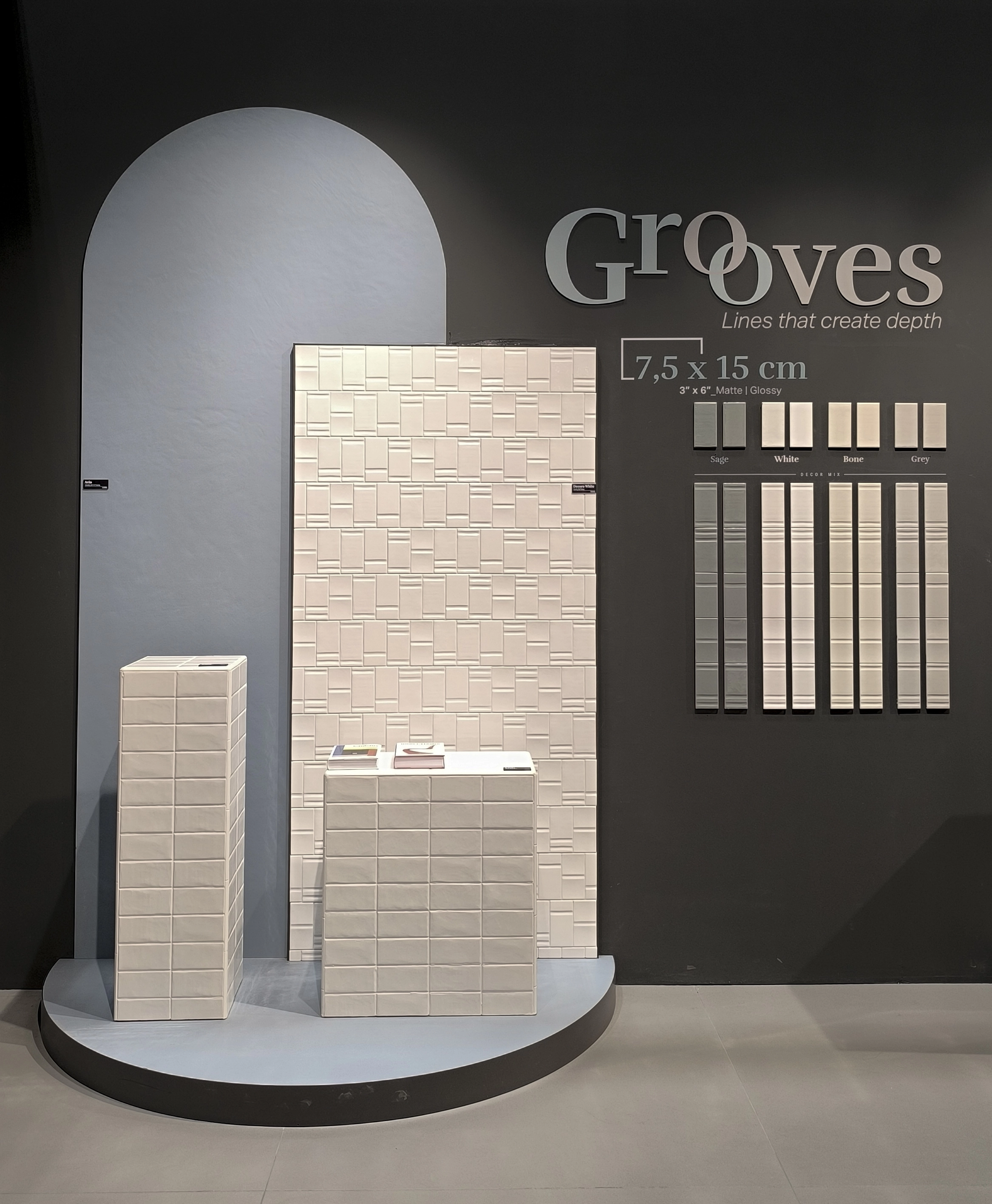 La Fabbrica Ava Grooves, Concrete