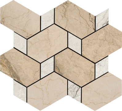 Bolgheri Stone Tex 196092 - Beige, Naturale, 30x26cm, 8.80mm, Rectified