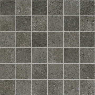 Set Mosaico CSAMSCDA30 - Concrete Dark, Naturale, 30x30cm, 9.00mm, Rectified