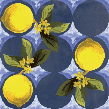 Vita Giardino CSAGBLLU20 - Blu, Lucido, 20x20cm, 9.00mm, Rectified