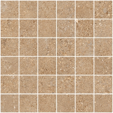 Duo Mosaico CSAMDBCA30 - Back Caramel, Naturale, 30x30cm, 9.00mm, Rectified