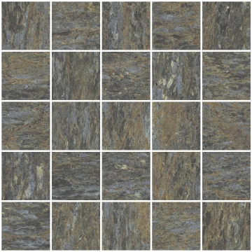 Unionstone 2 Mosaico CSAMOSER30 - Serpentino, Naturale, 30x30cm, 9.00mm, Rectified