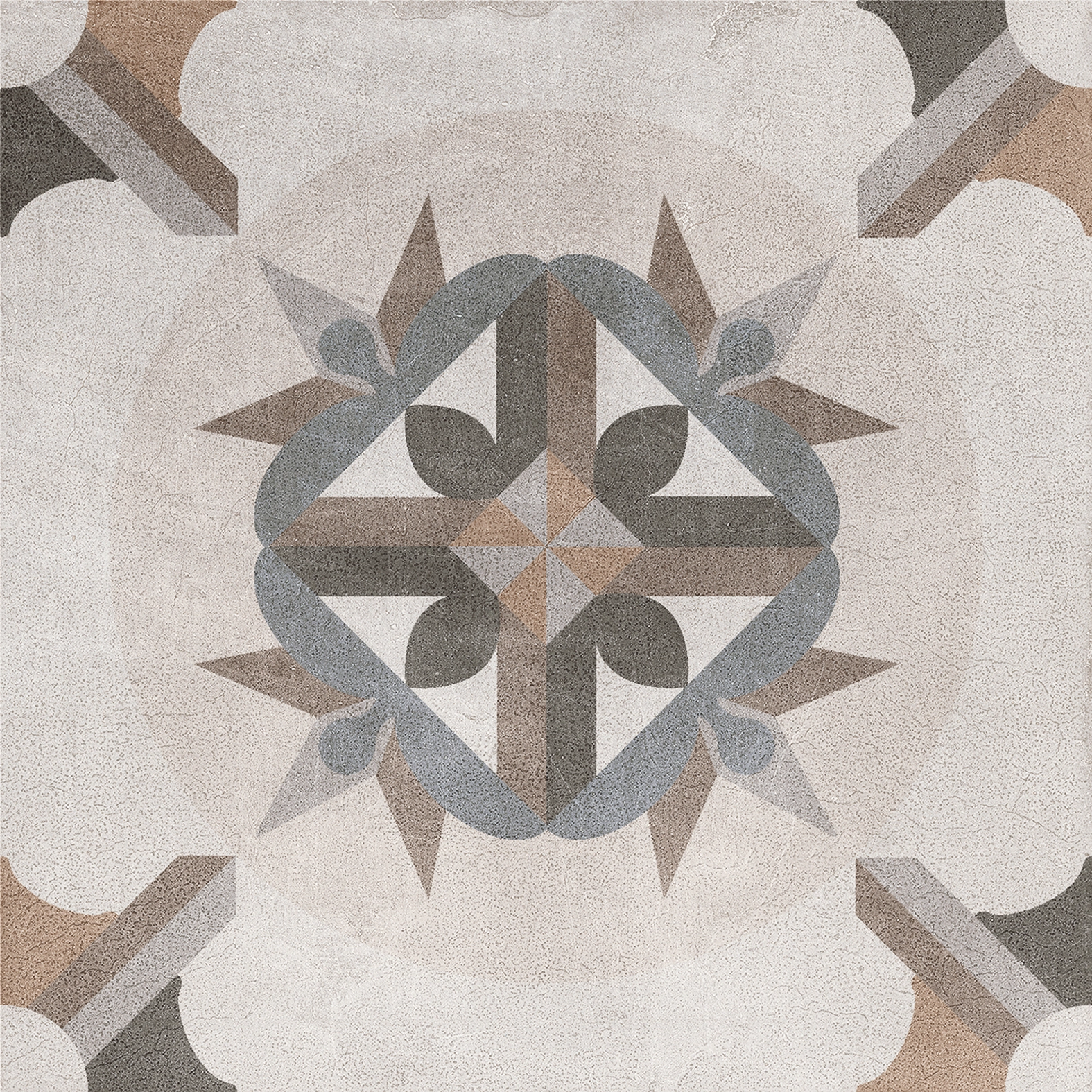 Ceramica Sant'agostino Patchwork Classic 01, Naturale, 20x20cm