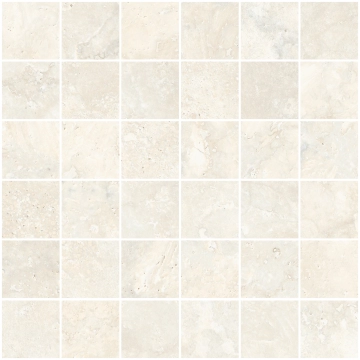 Invictus Cross Mosaico CSAMICWH30 - White, Naturale, 30x30cm, 9.00mm, Not rectified