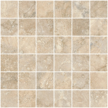 Invictus Cross Mosaico CSAMICBE30 - Beige, Naturale, 30x30cm, 9.00mm, Not rectified