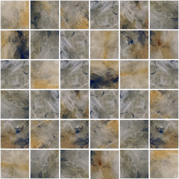 Patagonia Mosaico 5x5 125204 - Zaffiro, Lucidato, 30x30cm, 9.00mm, Rectified