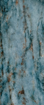 Patagonia 125074 - Turchese, Lucidato, 120x270cm, 6.00mm, Rectified