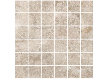 Umbria Antica Mosaico 5x5 114230 - Bianco, Naturale, 30x30cm, 10.00mm, not-rectified