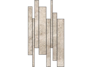 Umbria Antica Muretto 114236 - Bianco, Naturale, 15x60cm, 10.00mm, Rectified