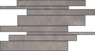 Concreta Muretto 119191 - Grigio Scuro, Naturale, 15x60cm, 10.00mm, Rectified
