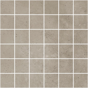 Concreta Mosaico 3x3 119083 - Terra, Naturale, 30x30cm, 10.00mm, Rectified