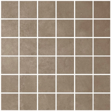 Concreta Mosaico 5x5 119187 - Terra, Naturale, 30x30cm, 10.00mm, Rectified
