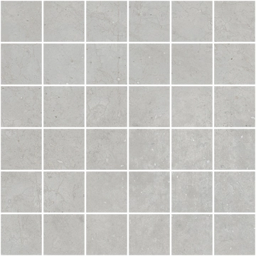 Concreta Mosaico 3x3 119086 - Grigio Chiaro, Naturale, 30x30cm, 10.00mm, Rectified