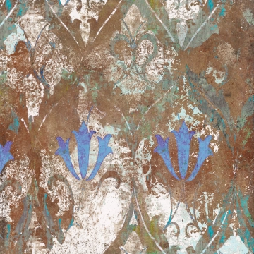 Cottotagina Deco Painted 116061 - Red, Naturale, 90x90cm, 20.00mm, Not rectified