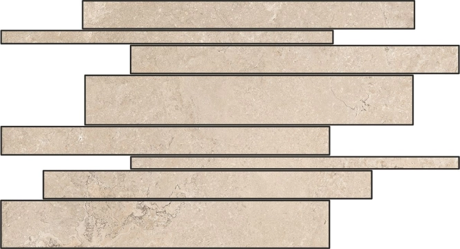 Mediterranea Muretto 128311 - Dor, Naturale, 15x60cm, 10.00mm, Rectified