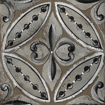 Mediterranea Decoro Amelia 128093 - B, Naturale, 20x20cm, 10.00mm, Rectified