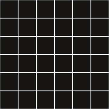 Full Colours Mosaico 5x5 109214 - Midnight, Lucidato, 30x30cm, 10.00mm, not-rectified