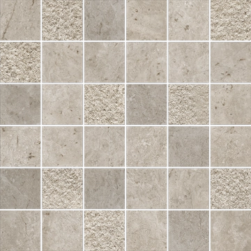 Pietra D'orvieto Mosaico Blended 138322 - Sabbia, Naturale, 30x30cm, 9.00mm, not-rectified