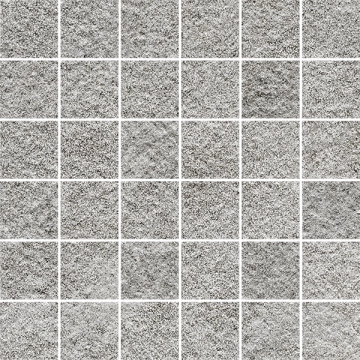 Pietra D'orvieto Mosaico 5x5 138313 - Cenere, Bocciardato, 30x30cm, 9.00mm, Rectified