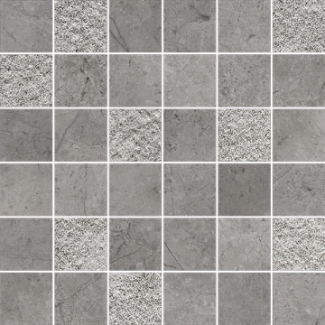 Pietra D'orvieto Mosaico Blended 138323 - Cenere, Naturale, 30x30cm, 9.00mm, not-rectified