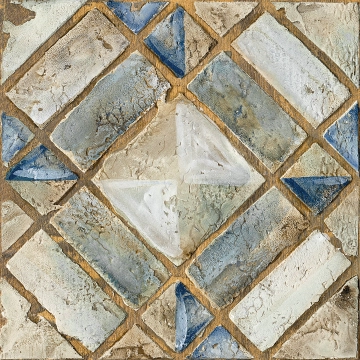 Mediterranea Decoro Amelia 128092 - A, Naturale, 20x20cm, 10.00mm, Rectified