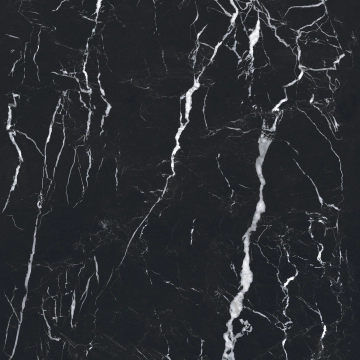 Marquina 123030 - Nero, Lucidato, 120x120cm, 6.00mm, Rectified