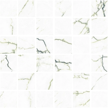 Segesta Mosaico 5x5 127303 - Verde, Lucidato, 30x30cm, 10.00mm, Rectified