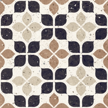Frammenti Fiore 20FR06FI - Terracotta, Naturale, 20x20cm, 8.50mm, not-rectified