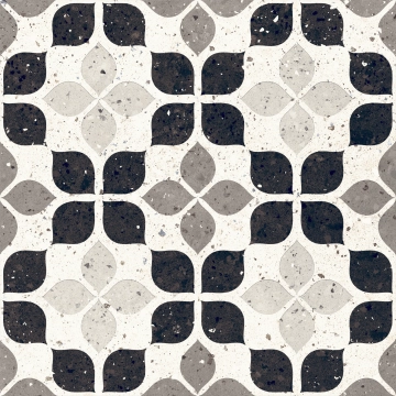 Frammenti Fiore 20FR10FI - Bianco, Naturale, 20x20cm, 8.50mm, not-rectified