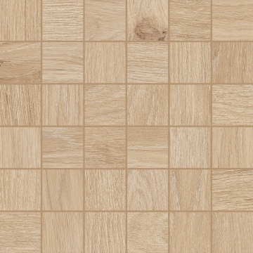 Authentic Mosaico 4,7x4,7 142485 - Wild Raw, Naturale, 30x30cm, 7.00mm, Rectified