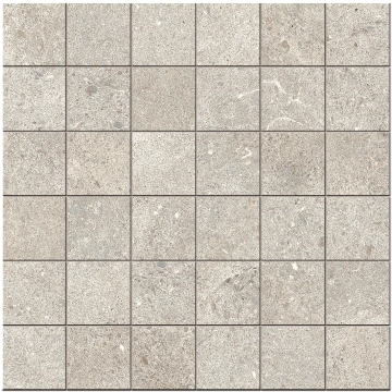 Sovereign Mosaico 5x5  SVN 115K - Grigio Chiaro, Natural, 30x30cm, 10.00mm, Not rectified