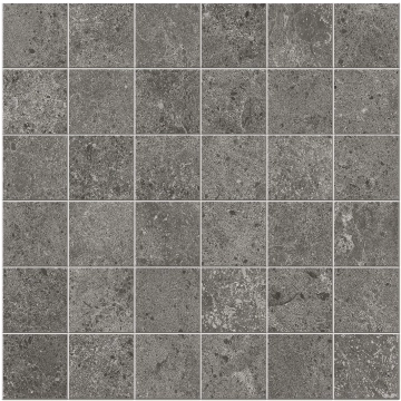 Sovereign Mosaico 5x5  SVN 225K  - Antracite, Natural, 30x30cm, 10.00mm, Not rectified